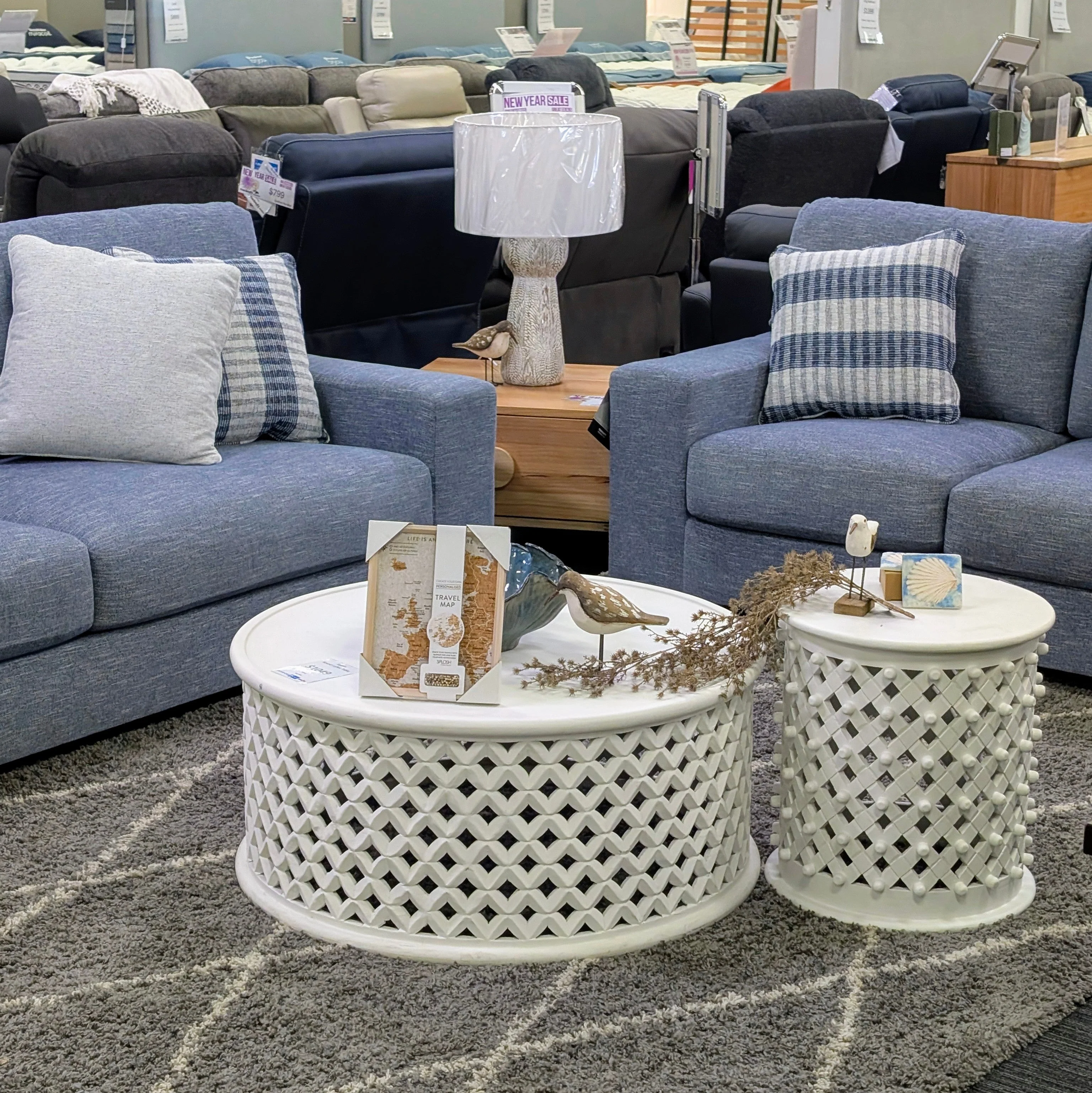Angelina Fabric 2 Seater Sofa - Image 2