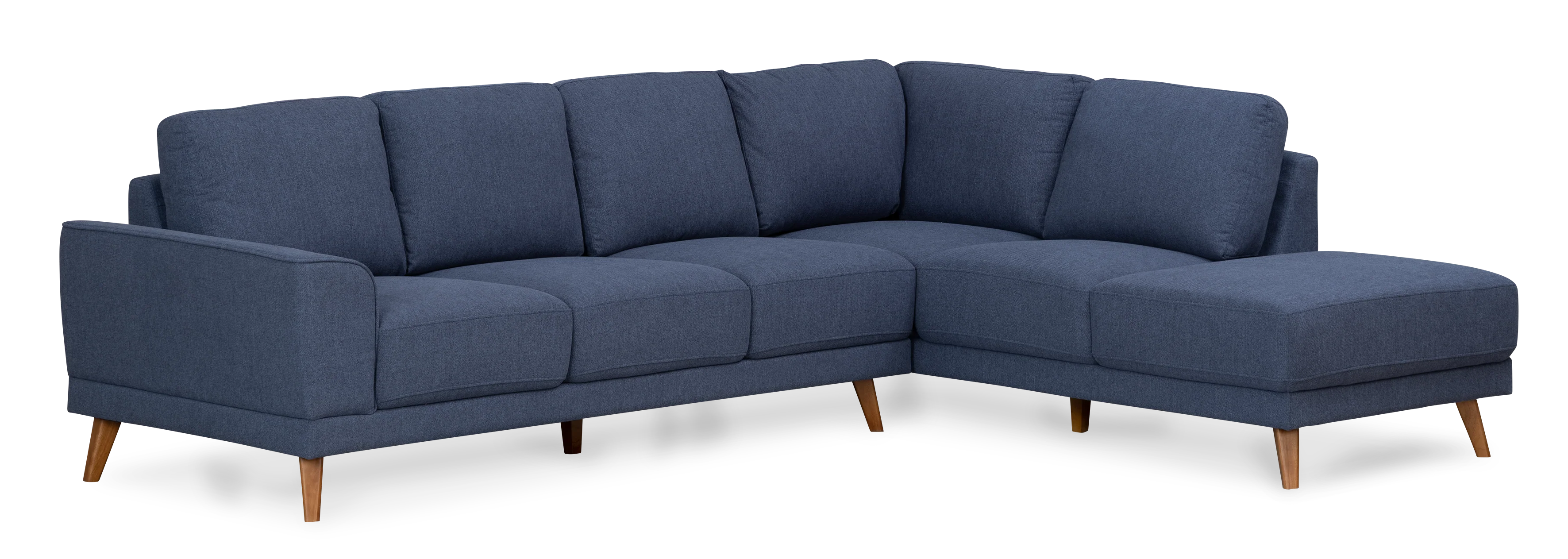 Bayview 3 Seater Fabric Corner Lounge with Chaise - Image 4