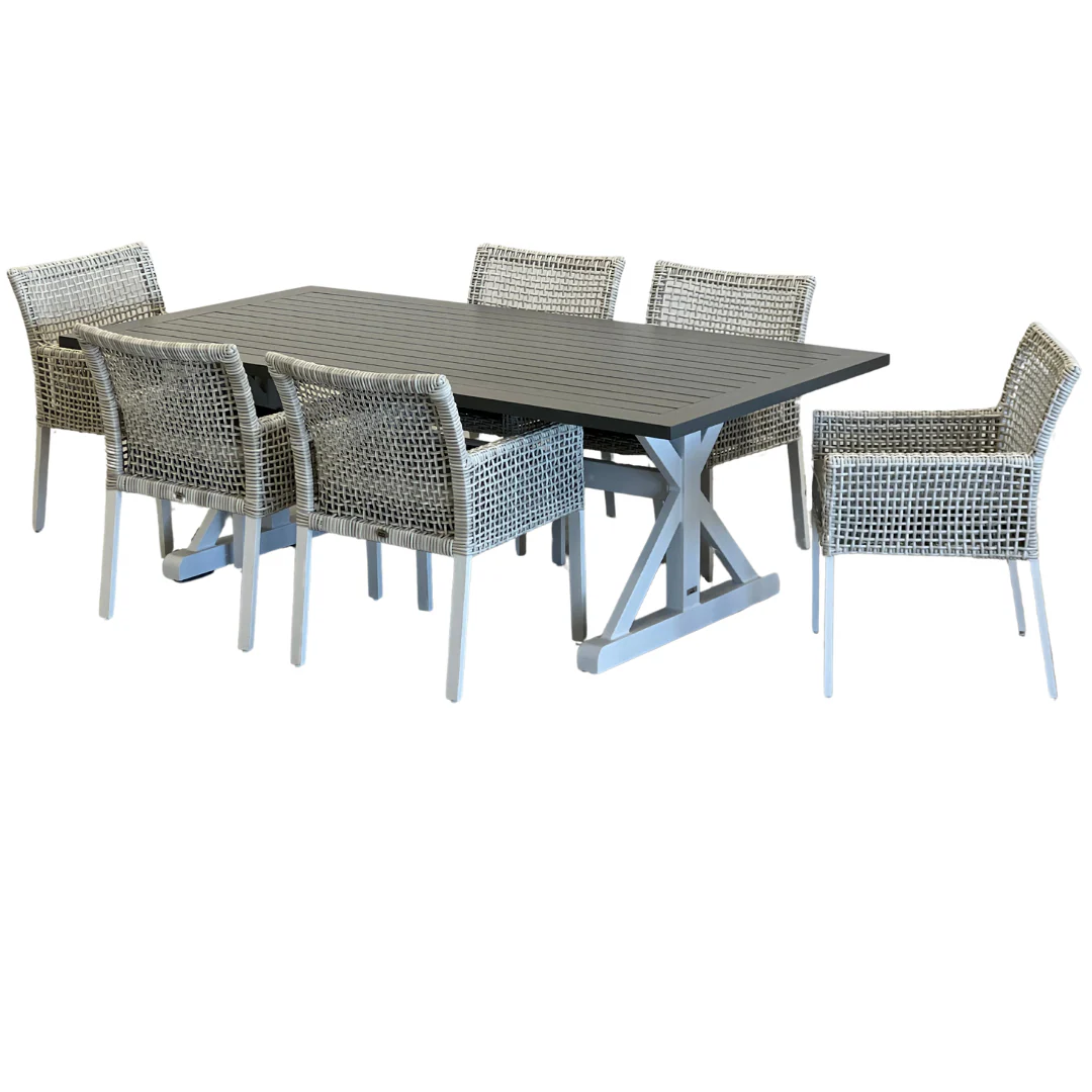 Bridgeport Atlanta 7 Piece Outdoor Dining Setting