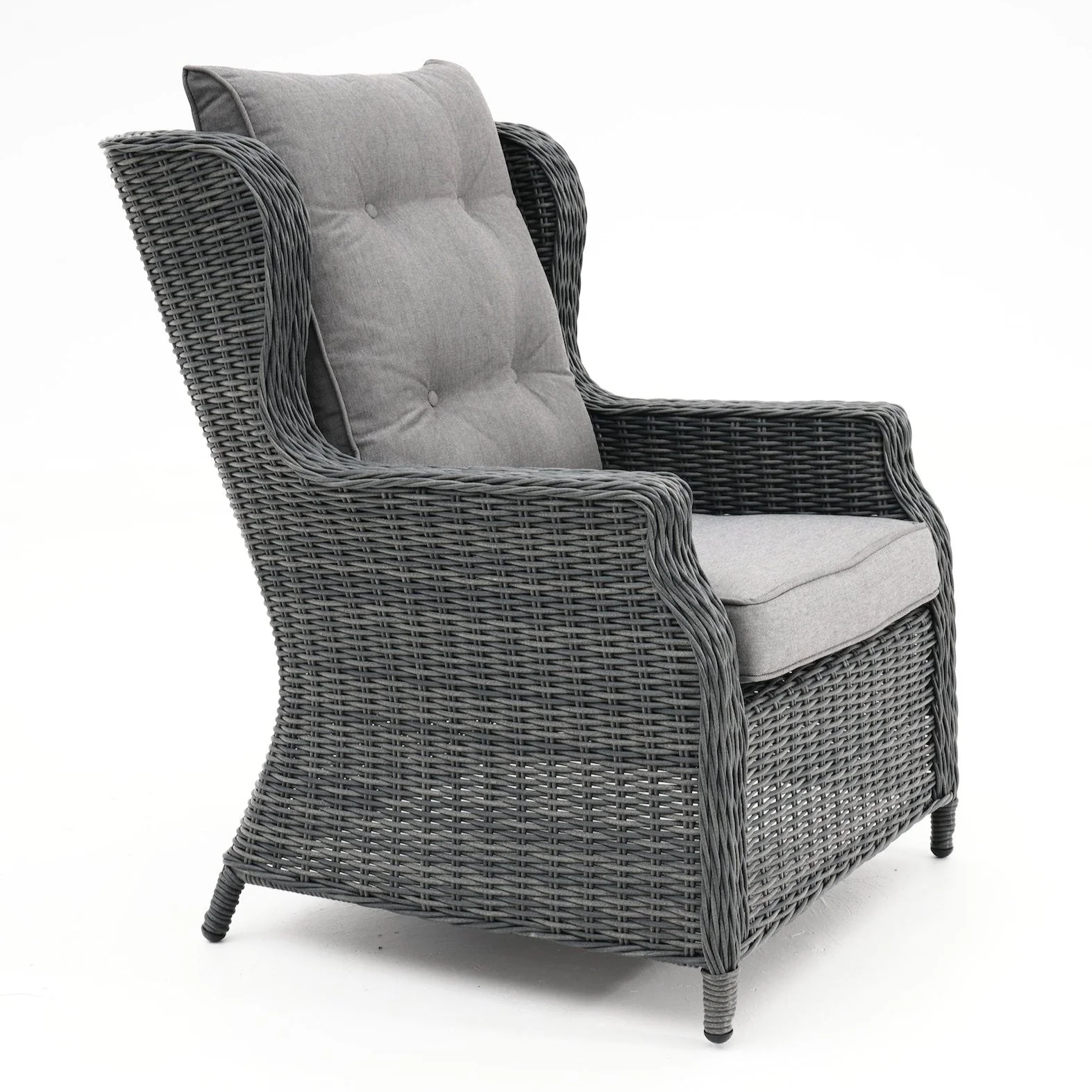 Buenos Aires 4-Piece Outdoor Lounge Setting | Castle Grey - Image 4
