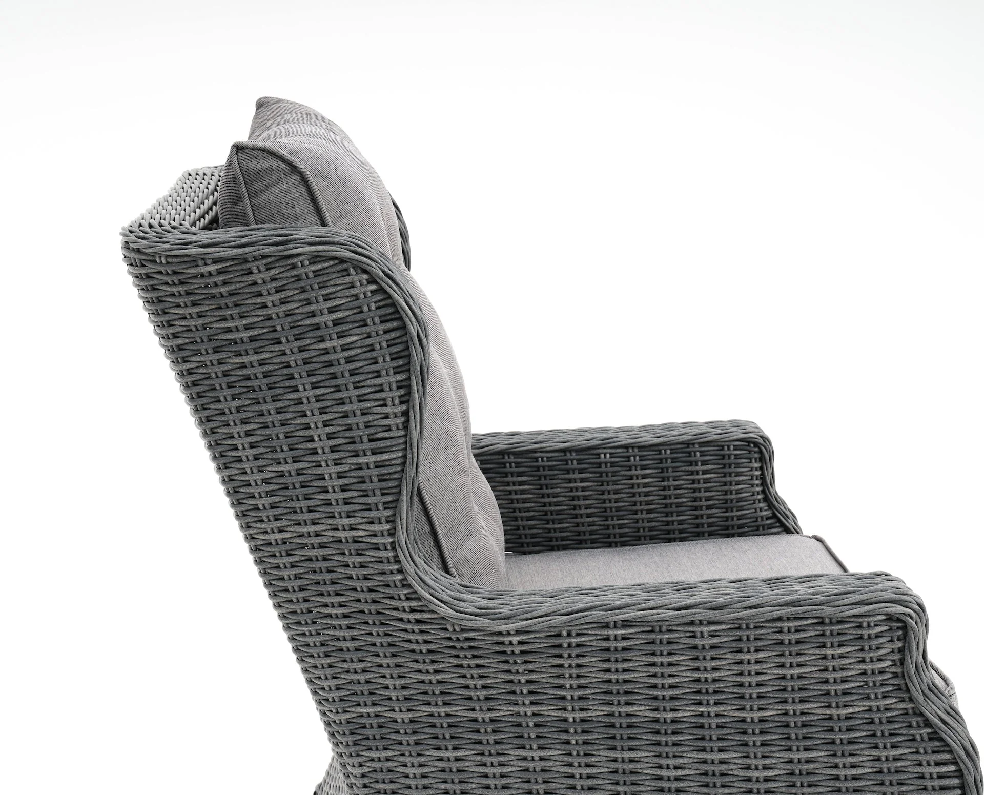 Buenos Aires 4-Piece Outdoor Lounge Setting | Castle Grey - Image 8