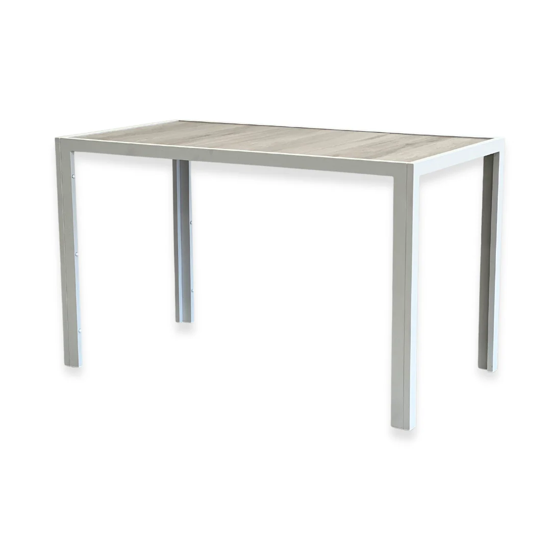 Ekaterina Outdoor Bar Table | White - Image 7