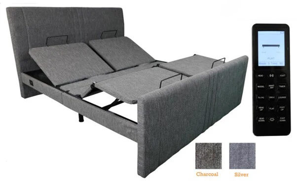 EzyFlex Split King Adjustable Bed with Lux Comfort Mattresses - Image 2