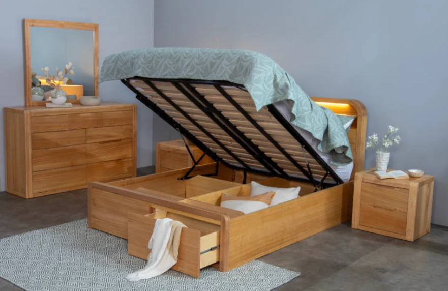 Hamilton Bed With Drawers - NEW - Image 4