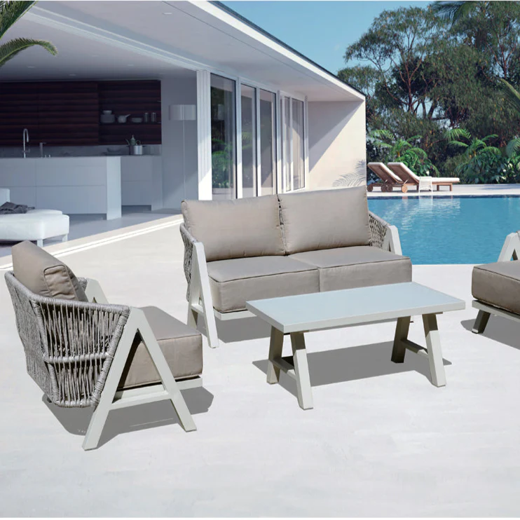 Hervey Bay 4 Piece Outdoor Lounge Set