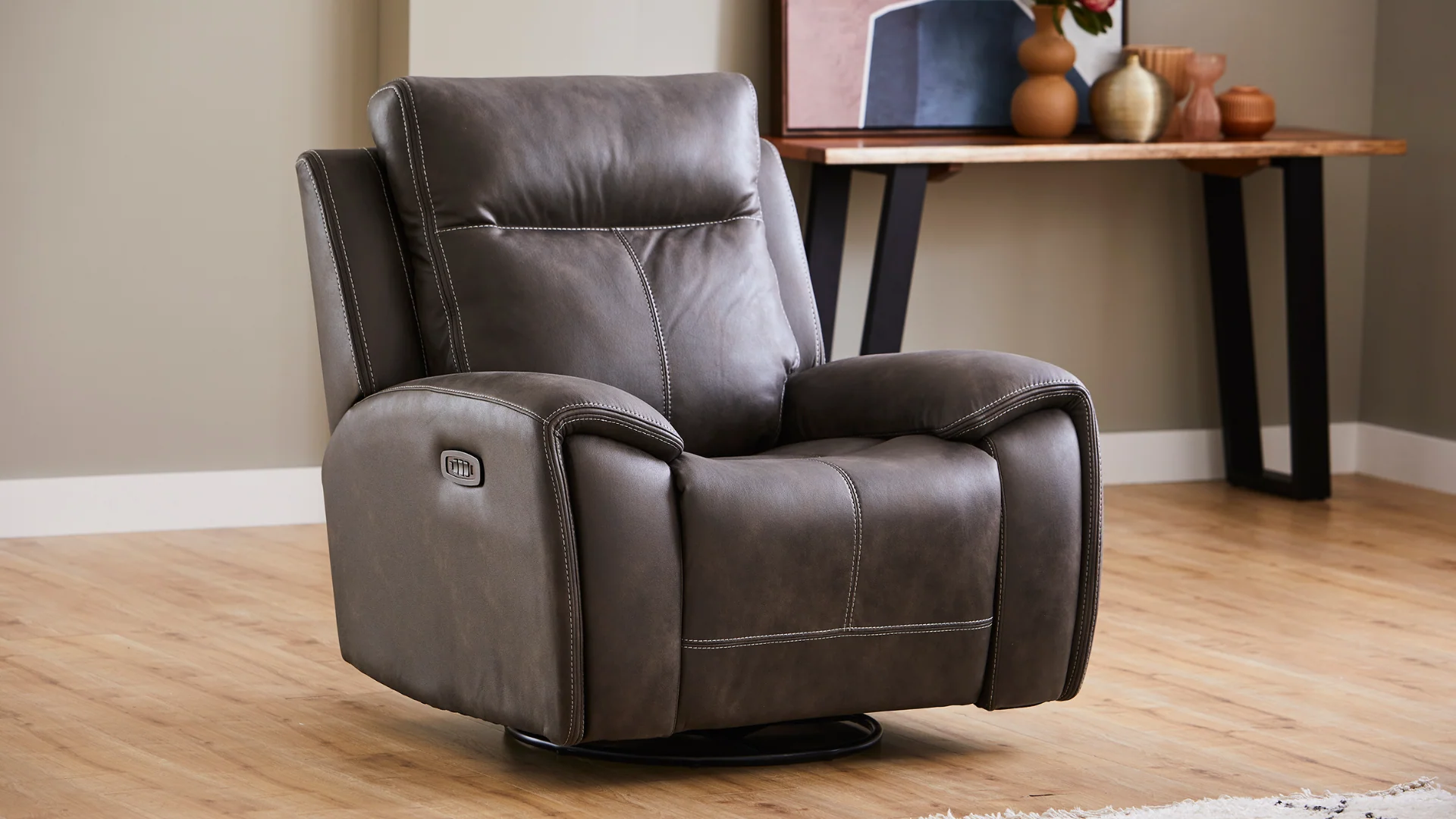 Knox Fabric Electric 3 Seater, 2 Seater or Recliner Chair - Image 5