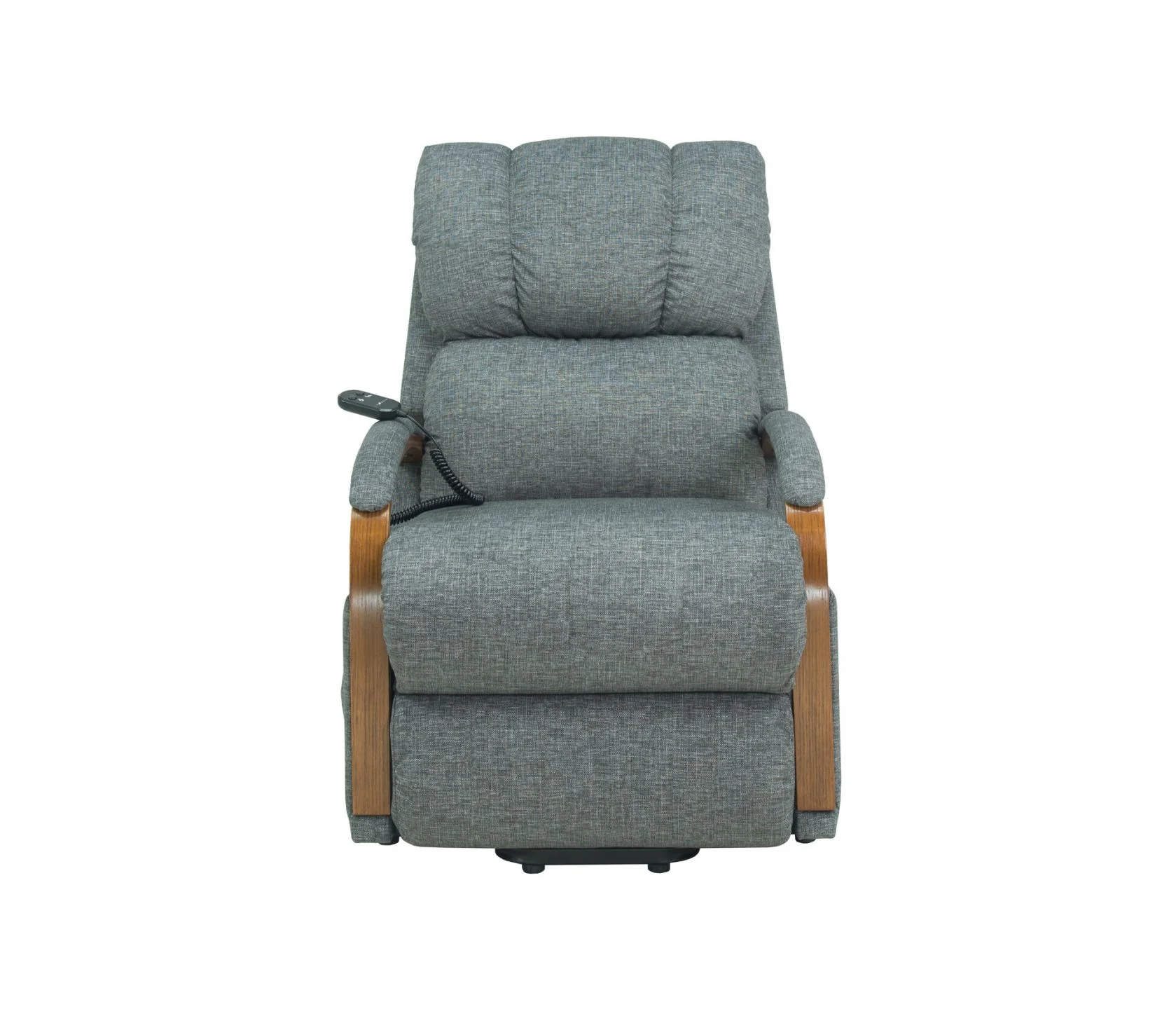 La-Z-Boy Harbor Town XL Bronze Leather Recliner Lift Chair - Image 3