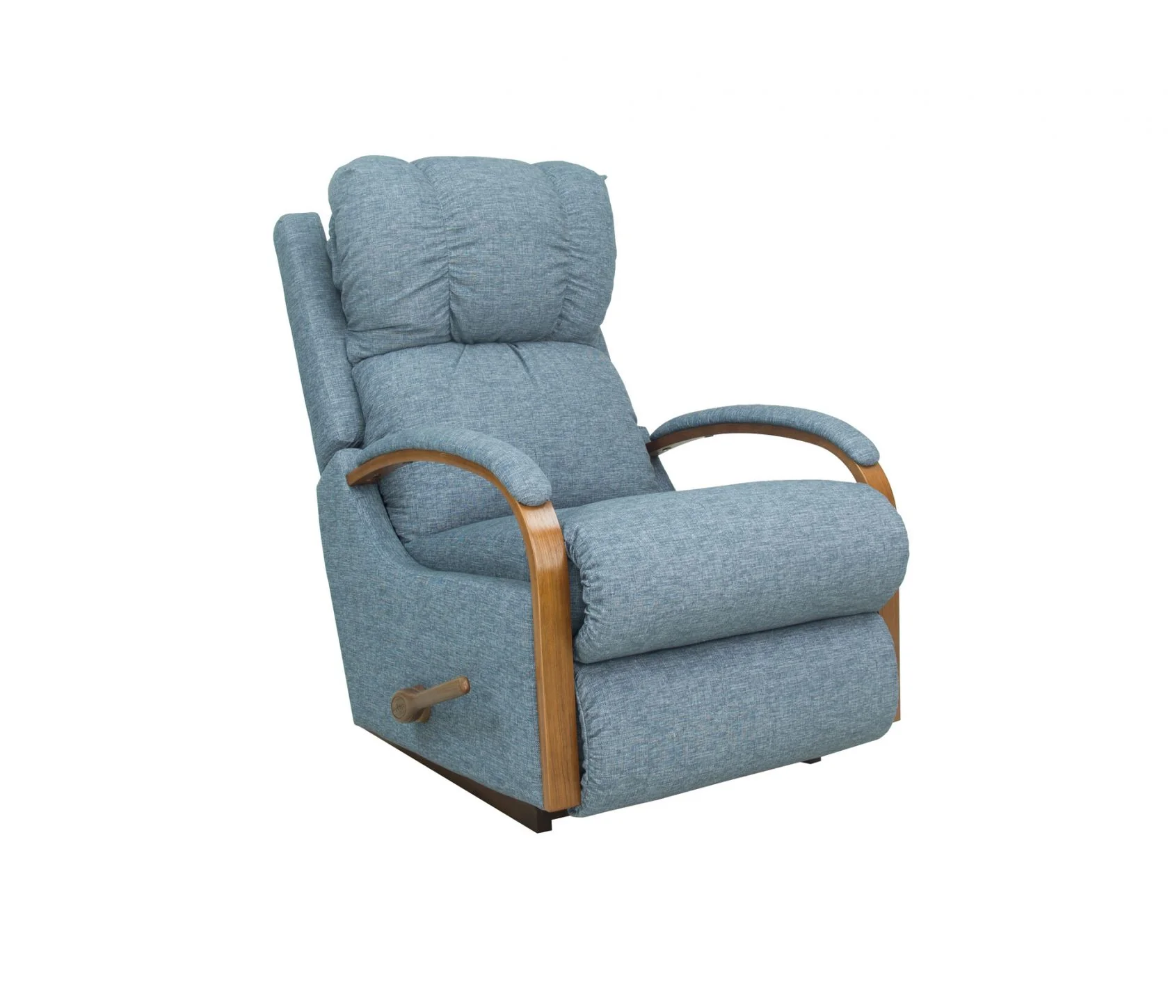 La-Z-Boy Harbor Town XL Leather Rocker Recliner with Adjustable Headrest - Image 4