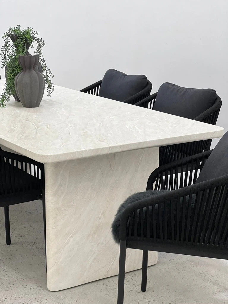 Thera Cement Outdoor Dining Table 2250 - Image 4